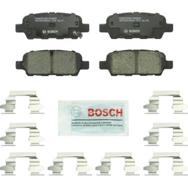 BOSCH BC905 QuietCast Premium Ceramic Disc Brake Pad Set - Compatible With Select Infiniti; Nissan 350Z, 370Z, Altima, Juke, Leaf, Maxima, Murano, Pathfinder, Quest, Rogue, Sentra + More; REAR