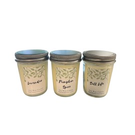 Handmade 12 Pack 8 oz Scented Soy Wax Candles | Variety Pack | Bulk Candles | Labeled