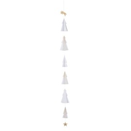 Räder Christmas Tree Chain Snowflakes 76 cm