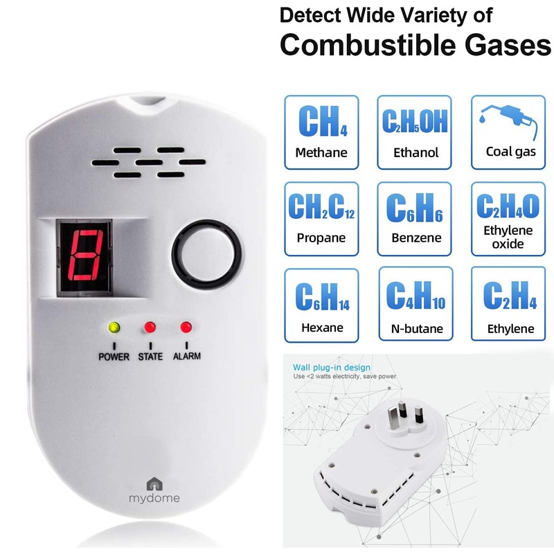 Mydome Gas Leak Detector [V2 – Update] | Accurate Natural