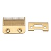 Hair Trimmer Replacement Blades Stainless Steel 2 Holes Clipper Blades