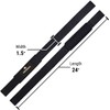 VSL Weight Lifting Wrist Wraps with Padded Gym Straps Elasticated