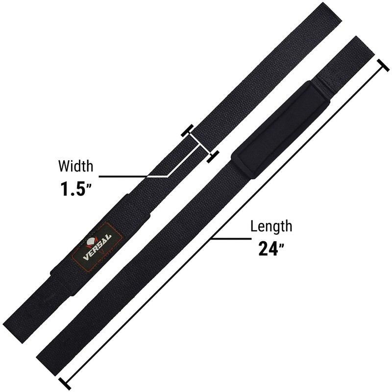VSL Weight Lifting Wrist Wraps with Padded Gym Straps Elasticated