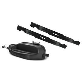 EGO ZT4204L Mower Mulch Kit for EGO 42'' Zero Turn Riding Mower - Blades and Mulch Plug, Black, (AMP4200K)