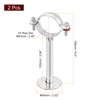 sourcing map 2 Pack Pipe Support, Stainless Steel Pipe Support