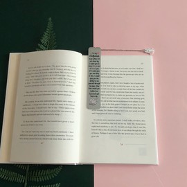 Girlfriend Bookmarks Birthday Gift Woman Christmas Encourage Bookmark Valentines Day Distance Miss You Rabbit Present Appreciate Engagement Love Reminder Keepsakes Sweet I Love Proud of You for Her