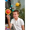4M 3D Glow in the Dark Solar System Mobile Making