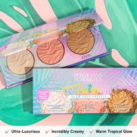 Physicians Formula Murumuru Butter Bronzer Face Powder Makeup Set, Dermatologist Tested, Vegan & Cruelty-Free - Glow Face Palette
