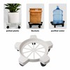 KOBSAINF 5 Gallon Bucket Dolly with 5 Smooth-Rolling Swivel Casters,75