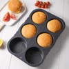 NatureMan 4 Pcs Silicone Baguette Pan and Hamburger Bun Pan