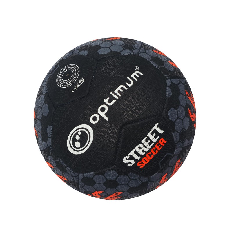 Optimum STREET FOOTBALL - BLACK/ORANGE - SIZE 4