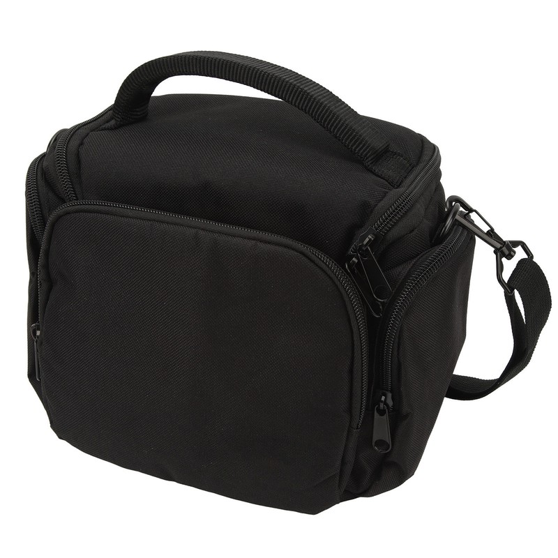 Black Single Shoulder Bag Handbag Multifunctional Waterproof Camera Messenger Hand