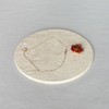 StonePlus Natural Round Marble Tray Matte Polishing Board Circular Plate