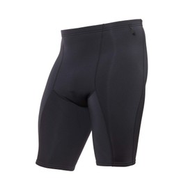 Pantalones cortos de capa base de neopreno para trajes de neopreno y natación, aislamiento de neopreno de 1 mm, ultra flexible, protección contra erupciones, multitemporada, Negro -, X-Large