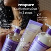 Renpure Moringa & Castor Shampoo, Plant-Based - Curl Enhancing -