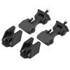 Pair Front Hood Latch Safety Catch & Bracket for Jeep