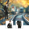 MagiDeal 1:64 Scale Miniature Figure Model Uniform Man Collectibles DIY