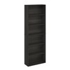 Furinno Jaya Simply Home Free Standing 6-Tier Open Storage Bookcase,
