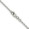 IceCarats 925 Sterling Silver 2mm Oval Cable Chain Necklace 22