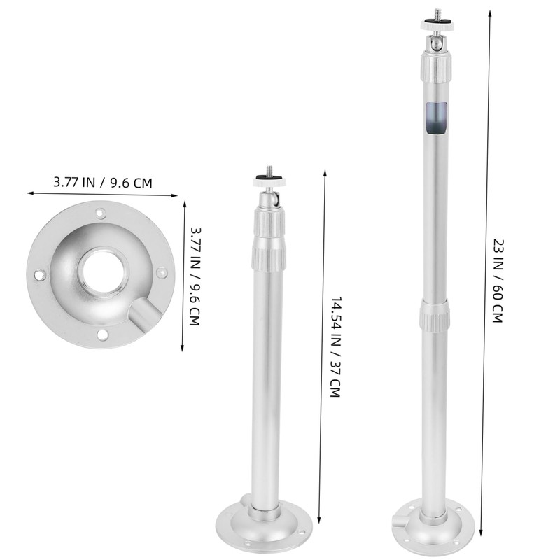 Operitacx Telescopic Aluminum Camera Mount Heavy Duty Bracket for Projectors