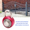 ZP‑1 Dial Combination Lock Anti Theft Password Padlock Safe Locker