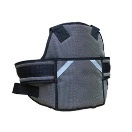 Children's Motorcycle Seat Belt with 4-in-1 Buckle, Baby Fall Protection, Adjustable Length with Reflective Strips, Motorcycle Children's Belt for Children Between 1 and 12 Years (Grey)