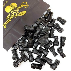 SweetGourmet Premium Dutch Licorice Cats | Gustaf's Sweet Black Licorice | 2 pounds