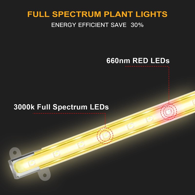 LED Grow Light for Indoor Plants, Grow Lights 80W Full
