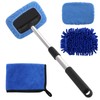 5 PCS Windshield Cleaning Tools, 18 inch Microfiber Car Window