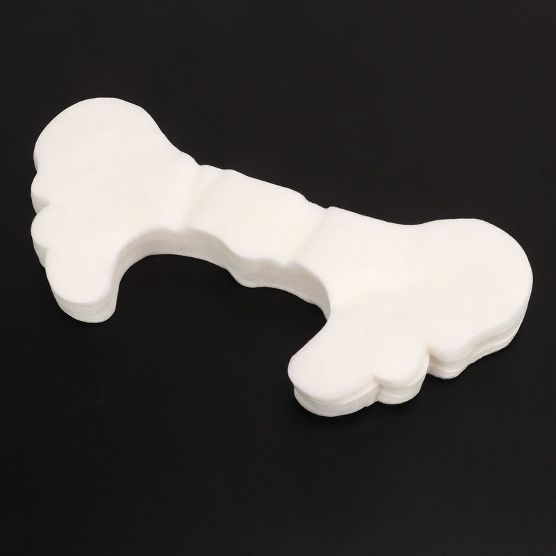 100pcs Silk Butterfly Shaped Cheek Mask Paper Sheet 100pcs Soft