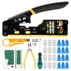 RJ45 Crimping Tool Kit - Network Tool Kit with Crimping