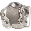 Belt Buckle A Rose 4.0 cm | Buckle Interchangeable Buckle