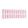 Long Square Press on Nails French Tip Fake Nails with
