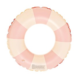 Adult Swimming Ring, Air Mattress, Inflatable Swimming Pool Float, Swimming Ring Tube for Summer Pool Party (Pink)