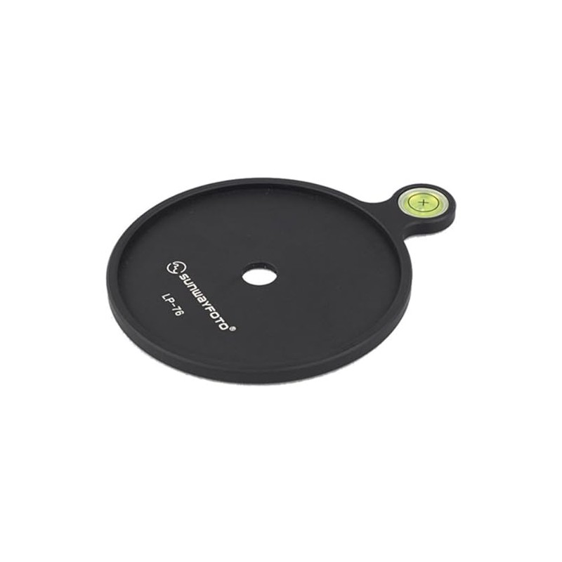Sunwayfoto Add-on Offset Bubble Level Plate LP-76 76mm Diameter for