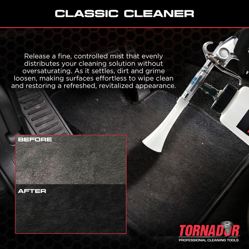 Tornador Z-010 Classic Cleaning Tool Bundle with 2oz Enzyme Cleaner