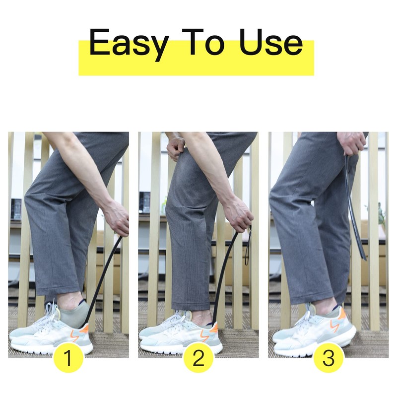 PCEEL Shoe Horn 17"/43cm Long - 2 Pack - Shoe