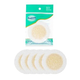Esponja Facial Exfoliante Doble Textura Celufita 6 Piezas
