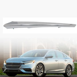 SecosAutoparts Headlight Molding Left Driver Compatible with Honda Insight 1.5L 2019 2020 2021 2022 Replace# 33151-TXM-A01, 33151TXMA01 Driver Side Insight Headlight Trim