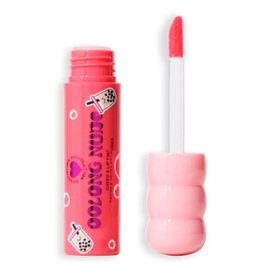 I Heart Revolution Bubble Tea Milky Blush + Lip Tint, Hydrating All-In-One Face Tint Infused With Matcha Green Tea, Vegan & Cruelty-Free, Oolong Nude