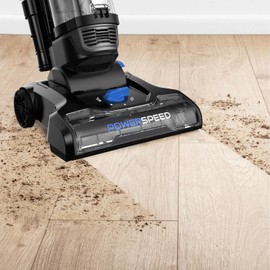 Eureka PowerSpeed Lightweight Upright Vacuum Cleaner for Carpet and Hard Floor, Powerful Bagless Upright Vacuum Cleaner for Home Pets, NEU181A, Blue