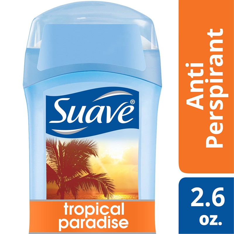 Suave Antiperspirant Deodorant, Tropical Paradise 2.6 Ounce (Pack of 1)