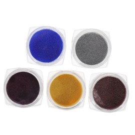 Baluue Reflective Nail Glitter Powder Colorful Shiny Rhinestone Nail Embellishments Easy Application Variety of Colors and Fade-Resistant