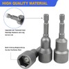 Set of 14 Magnets Hexagonal Socket, 6-19 mm Socket Wrench,