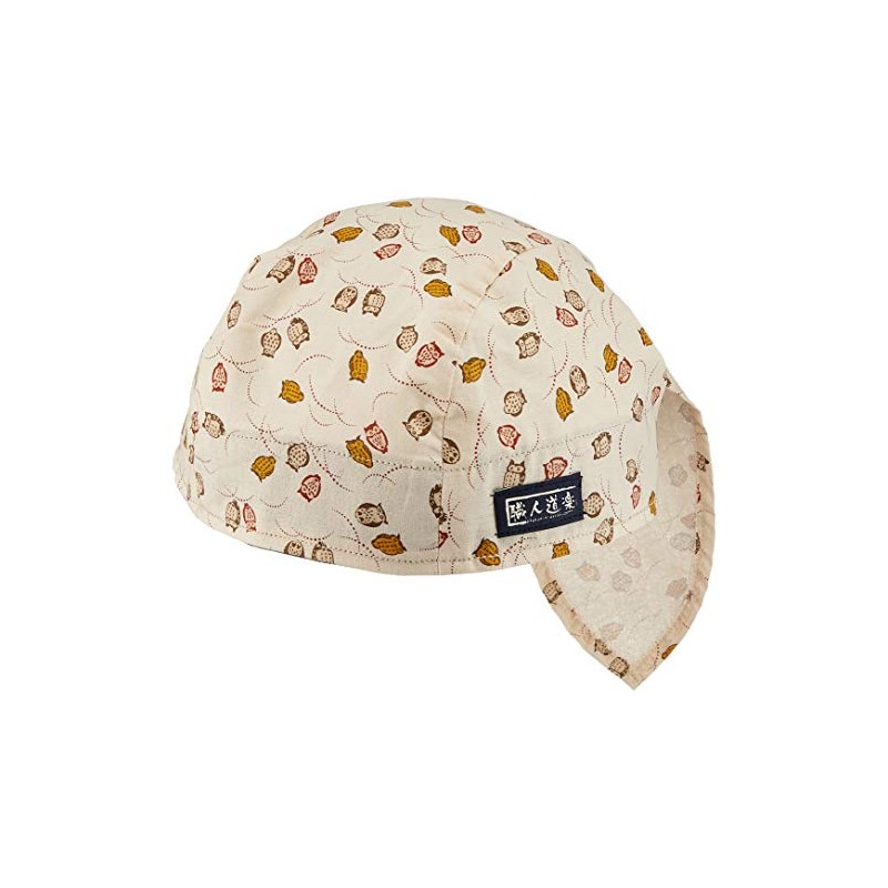 職人道楽 バンダナキャップふくろう D/#5-1