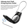 SkyArmor AirTag Secure Holder with Wire Cable, 2 Pack Air