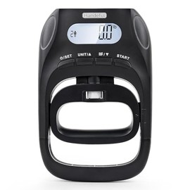 Handeful Dinamómetro Digital de Mano 180 kg para Fuerza de Agarre | Mide hasta 180 kg, memoria para 19 usuarios, mango ajustable y pantalla LCD para e