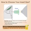 Maymom 15mm Flange Insert Compatible with Elvie Single/Double Electric, Elvie
