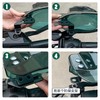 OBEST Knuckle Guard, Motorcycle Steering Wheel Cover, Windshield Cover, Hand