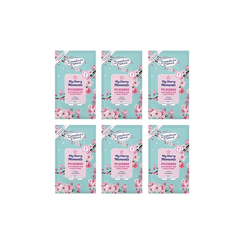 Dresdner Essenz My Cherry Moments Care Bath 6 x 60